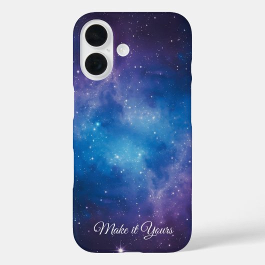 Personalisierte Nebula-Telefonabdeckung - Fügen Si Case-Mate iPhone Hülle (Rückseite)