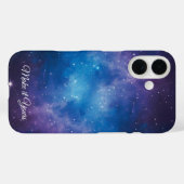 Personalisierte Nebula-Telefonabdeckung - Fügen Si Case-Mate iPhone Hülle (Rückseite (Horizontal))