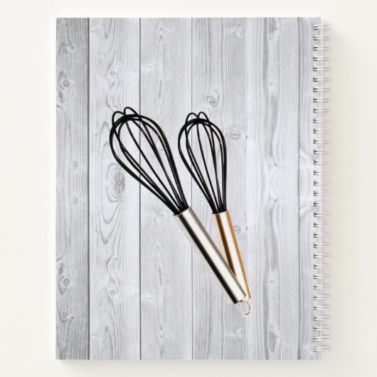 Personalisierte nehmen Whisky in der Küche rustika Notizblock (Rückseite)