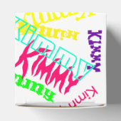 Personalisierte Neon "Name in Lights" Geschenkschachtel (Oben)