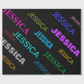 Personalisierte Neonfarbe des Geschenkpapier (Flach)