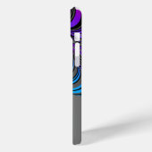 Personalisierte Neonfarbenblutung Case-Mate iPhone Hülle (Rückseite / Links)