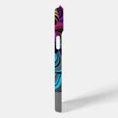 Personalisierte Neonfarbenblutung Case-Mate iPhone Hülle (Rückseite / Rechts)