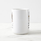 Personalisierte neu verheiratete Foto Song Playlis Kaffeetasse (Mittel)