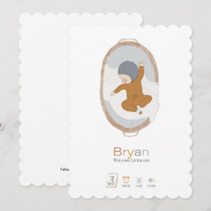 Personalisierte neue Baby-Schilder Ankündigung Tür