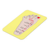 Personalisierte neue Babygeschenke - Geburtsstunde Magnet (Linke Seite)