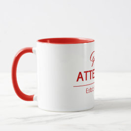 Personalisierte neue Flugbegleitung Geschenkidee T Tasse