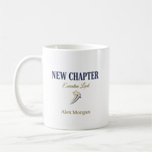 Personalisierte neue Kapitel Executive-Level-Beför Kaffeetasse
