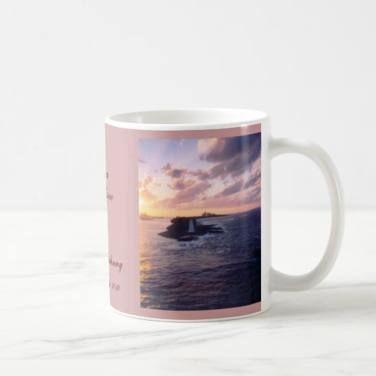 Personalisierte neue TagesTasse Kaffeetasse (Rechts)