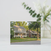 Personalisierte Neues Zuhause Ankündigungs-Postkar Postkarte (Stehend Vorderseite)