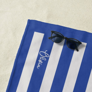 Personalisierte Neutrale Streifen Individuelle Ini Strandtuch