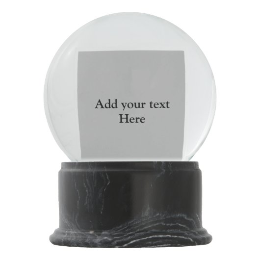 Personalisierte Nichte Schneekugel - Sake (Rückseite)