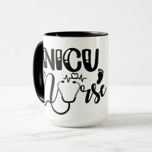 Personalisierte NICU-Krankenschwester (Blonde Nurs Tasse