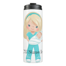 Personalisierte NICU Nurse Holding Baby Christmas