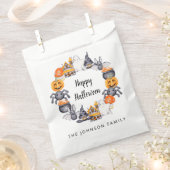 Personalisierte Niedlich Happy Halloween Illustrat Geschenktütchen (Ausgeschnitten)