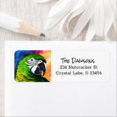 Personalisierte Niedliche Amazon-Parrot-Artwork (Insitu)