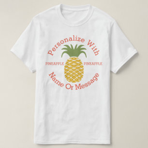 PERSONALISIERTE Niedliche Ananas T-Shirt