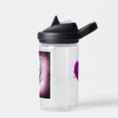 Personalisierte Niedliche Anime Girl Cat Ears Head Trinkflasche (Links)