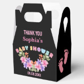 Personalisierte Niedliche Babydusche Gefälligkeits Geschenkschachtel (Geöffnet)