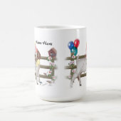 Personalisierte Niedliche Boer Goat Birthday Party Tasse (Mittel)