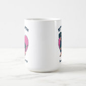 Personalisierte Niedliche Dackel Mama für Hunde Kaffeetasse (Mittel)