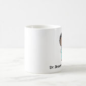 Personalisierte niedliche Dame Doktor African Kaffeetasse (Mittel)