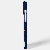 Personalisierte Niedliche Dinosaur iPhone Case 15  (Rückseite / Links)