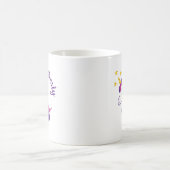 Personalisierte niedliche Einhorn-Tasse für Mädche Kaffeetasse (Mittel)