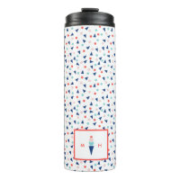 Personalisierte niedliche Eiscreme-Initialen