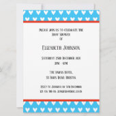 Personalisierte Niedliche Elephant Baby Dusche Ein (Rückseite)