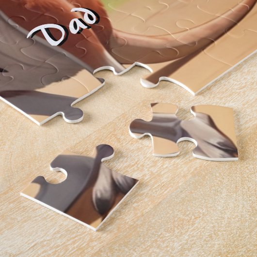 Personalisierte Niedliche Familie Kangaroo Puzzle (Seite)
