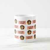 Personalisierte Niedliche Familienzimmer mit 5 Fot Kaffeetasse (Mittel)