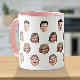 Personalisierte Niedliche Familienzusammenführung Tasse