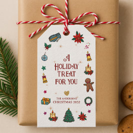 Personalisierte Niedliche Festivals Icons Feierlic Geschenkanhänger