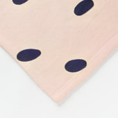 Personalisierte Niedliche Frucht Erdbeermuster Fleecedecke (Ecke)