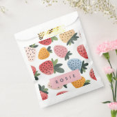 Personalisierte Niedliche Frucht Erdbeermuster Geschenktütchen (Versiegelt)