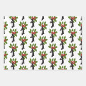 Personalisierte Niedliche Funny Pinguine Geschenkpapier Set (Vorderseite 2)