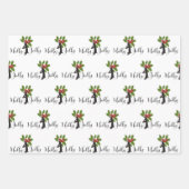 Personalisierte Niedliche Funny Pinguine Geschenkpapier Set (Vorderseite)