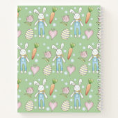 Personalisierte Niedliche gestopfte Tiere Notizblock (Rückseite)