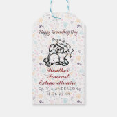 Personalisierte Niedliche Groundhog Day Fotos & Na Geschenkanhänger (Rückseite)