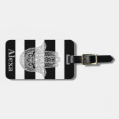 Personalisierte Niedliche Hamsa Hängebänder Gepäckanhänger (Vorderseite horizontal)