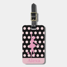 Personalisierte Niedliche hübsche Ballerina Polka 