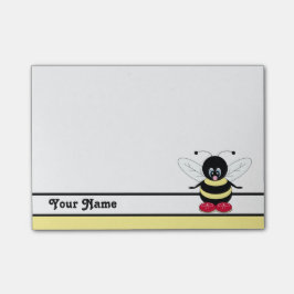 Personalisierte niedliche Hummel Posten-it® Post-it Klebezettel