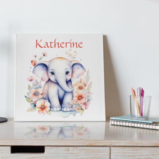 Personalisierte Niedliche Illustration eines Babye Poster