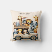 Personalisierte Niedliche Jungtiere Kinder Kissen (Vorderseite)