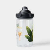 Personalisierte Niedliche Jungtiere Kinder Trinkflasche (Rückseite)