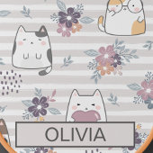 Personalisierte Niedliche Katze, Katzenpaddel Pickleball Schläger