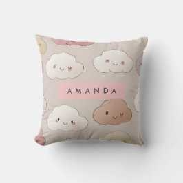 Personalisierte Niedliche Kawaii Pastel Lächeln Wo Kissen