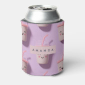 Personalisierte Niedliche Kawaii Pastel Smoothie C Dosenkühler (Kanne Rückseite)