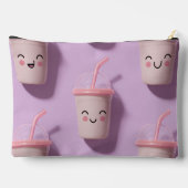 Personalisierte Niedliche Kawaii Pastel Smoothie C Zubehörtasche (Rückseite)
